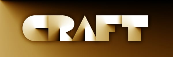 Craft Text Effect Final Image